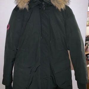 Super dry down parka